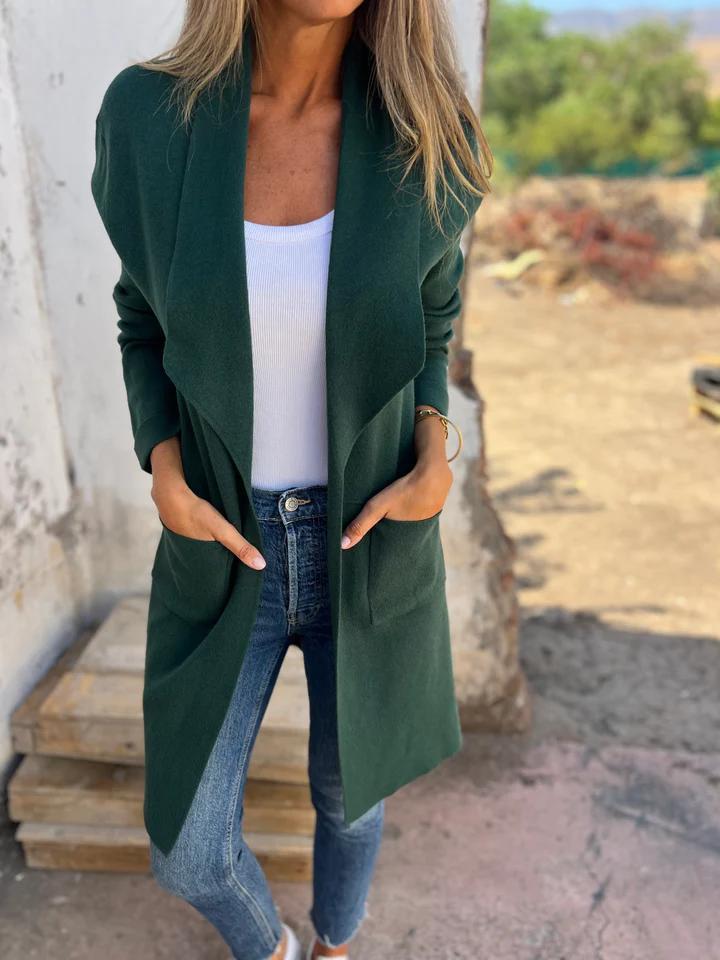 Cardigan Informal Lana Crest