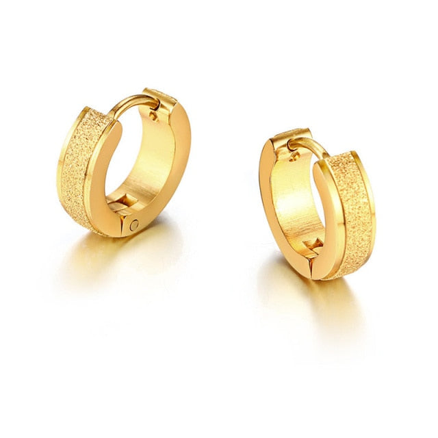 Aros Argolla con textura de Arena