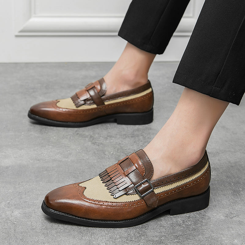 Zapato borgues elegante