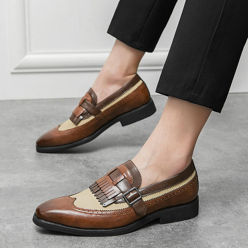 Zapato borgues elegante