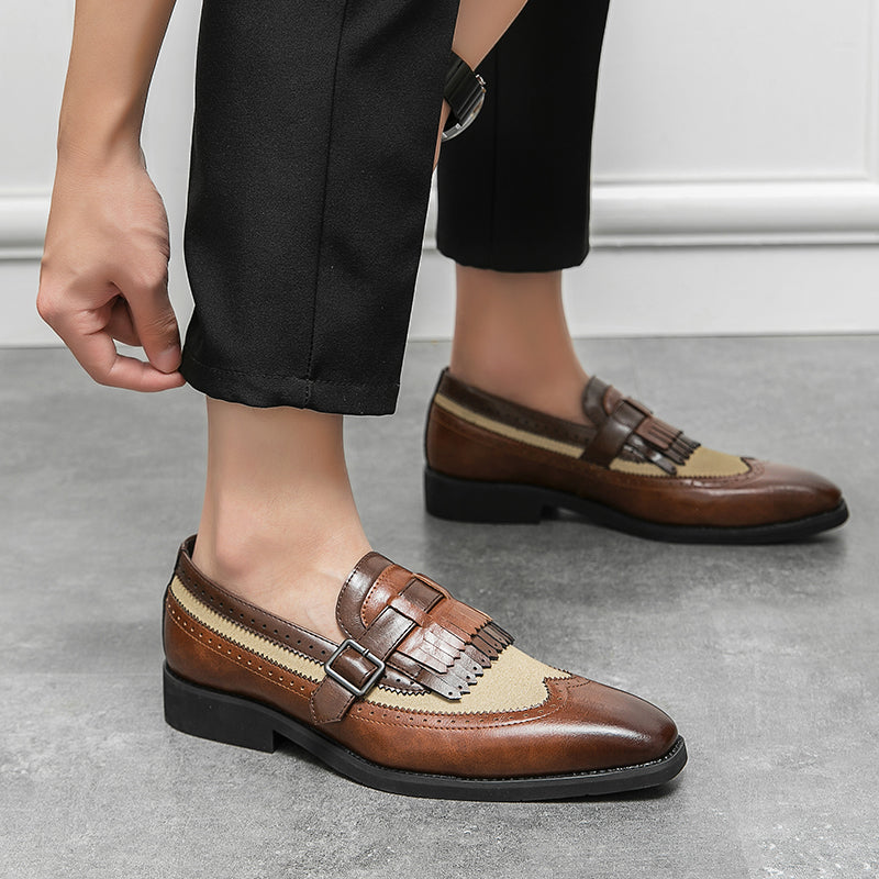 Zapato borgues elegante