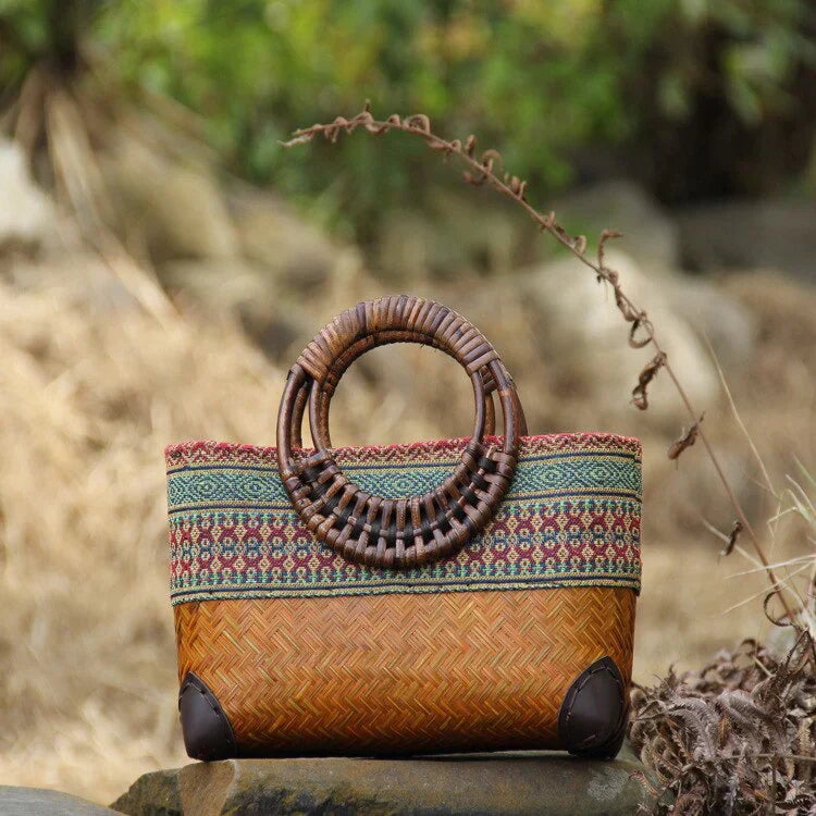 Bolso Bohemio tejido