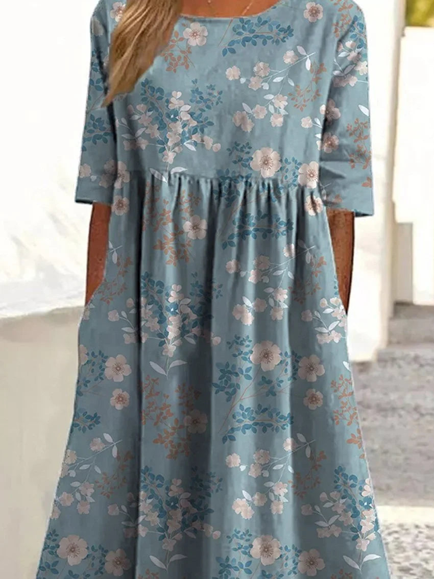 Vestido Elegante Floral Mady